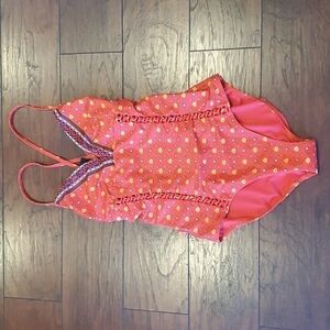NWOT Jessica Simpson one piece boho swim sz L
